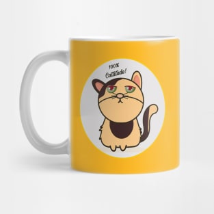 100% Cattitude! Mug